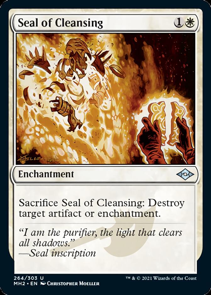 Seal of Cleansing (Foil Etched) [Modern Horizons 2] | Eastridge Sports Cards & Games