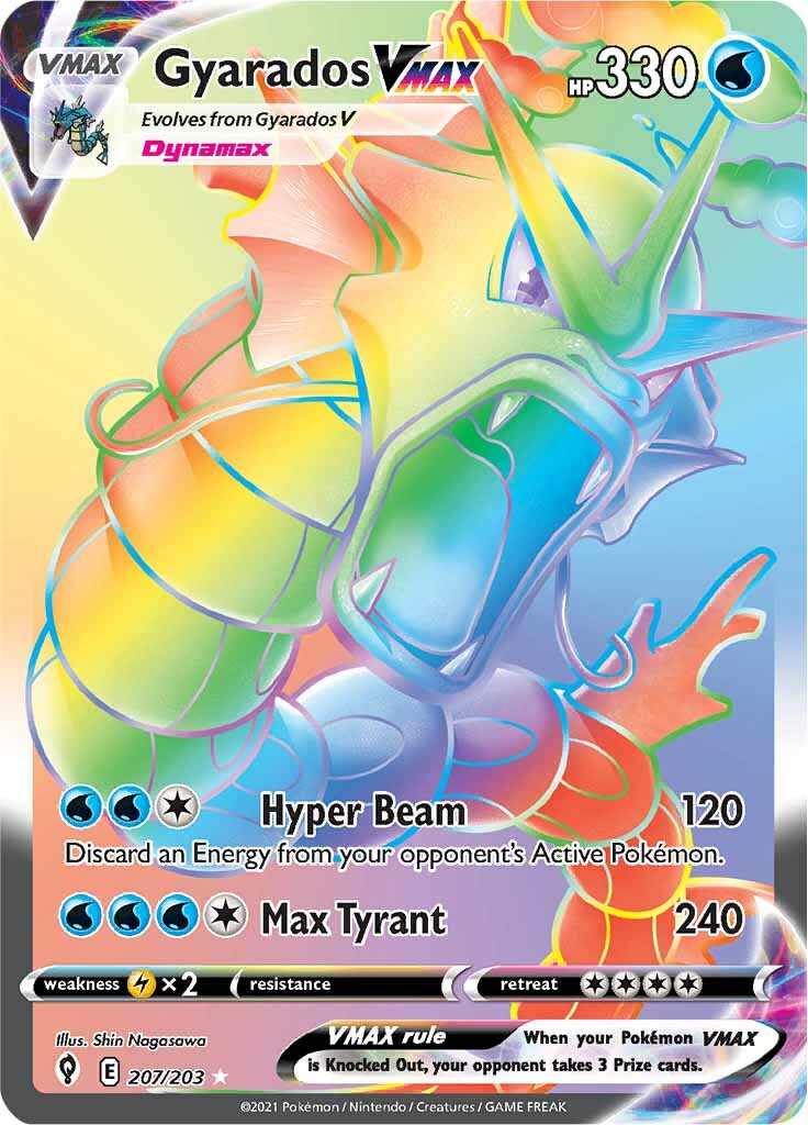 Gyarados VMAX (207/203) [Sword & Shield: Evolving Skies] | Eastridge Sports Cards & Games