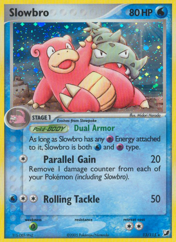 Slowbro (13/115) [EX: Unseen Forces] | Eastridge Sports Cards & Games