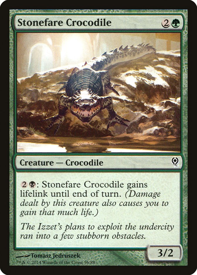 Stonefare Crocodile [Duel Decks: Jace vs. Vraska] | Eastridge Sports Cards & Games