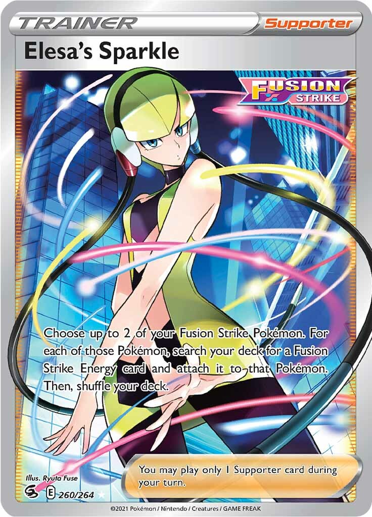 Elesa's Sparkle (260/264) [Sword & Shield: Fusion Strike] | Eastridge Sports Cards & Games