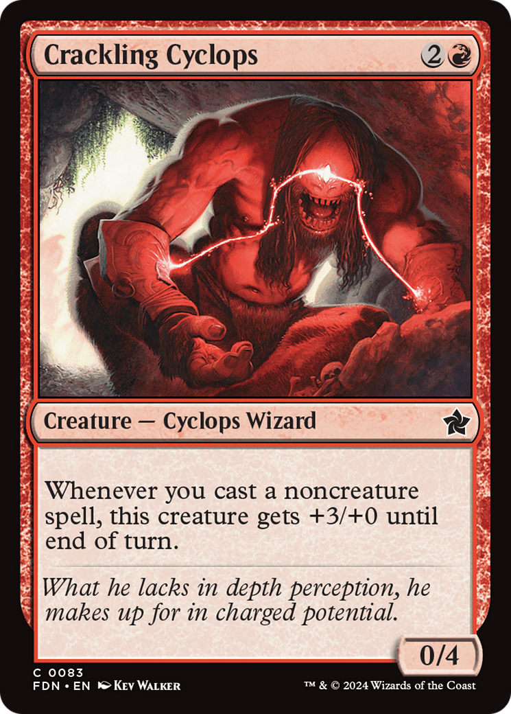 Crackling Cyclops [Foundations] | Eastridge Sports Cards & Games