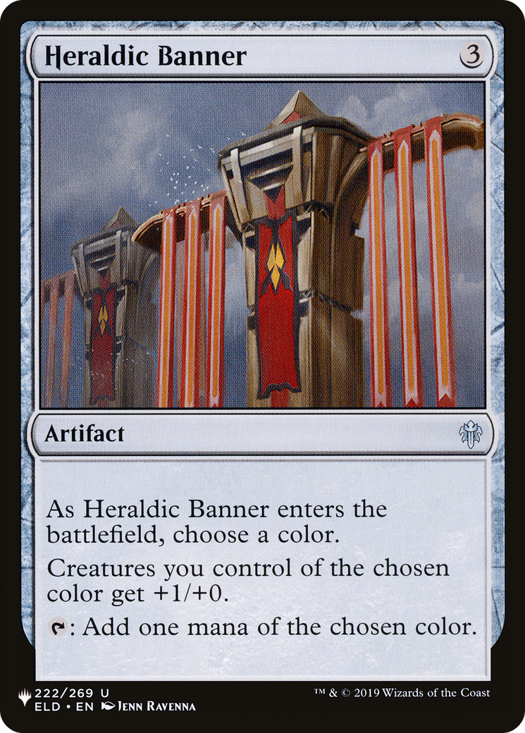 Heraldic Banner [The List] | Eastridge Sports Cards & Games