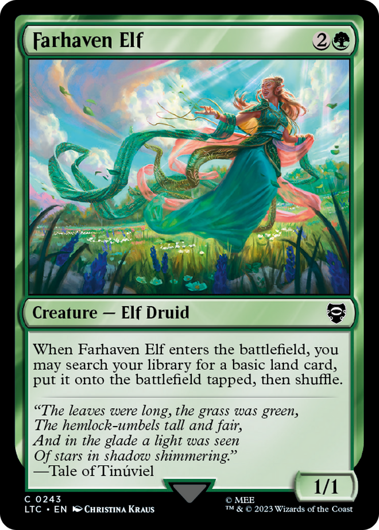 Farhaven Elf [The Lord of the Rings: Tales of Middle-Earth Commander] | Eastridge Sports Cards & Games