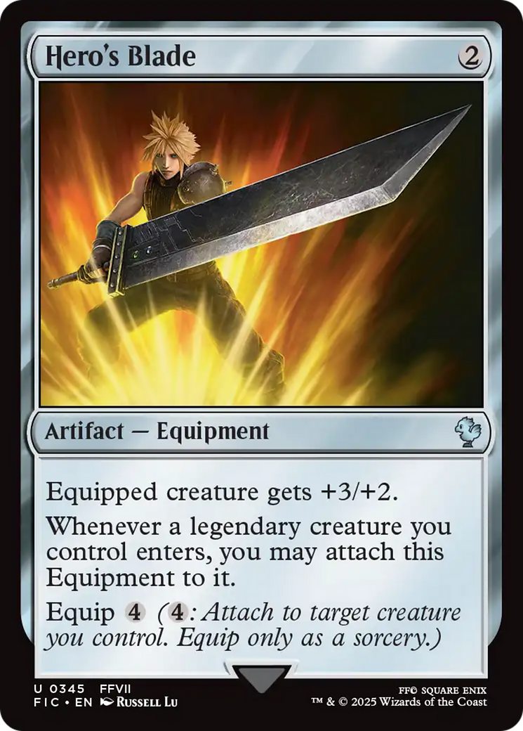 Hero's Blade [FINAL FANTASY Commander] | Eastridge Sports Cards & Games