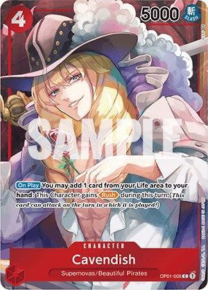 Cavendish (Box Topper) [Romance Dawn] | Eastridge Sports Cards & Games