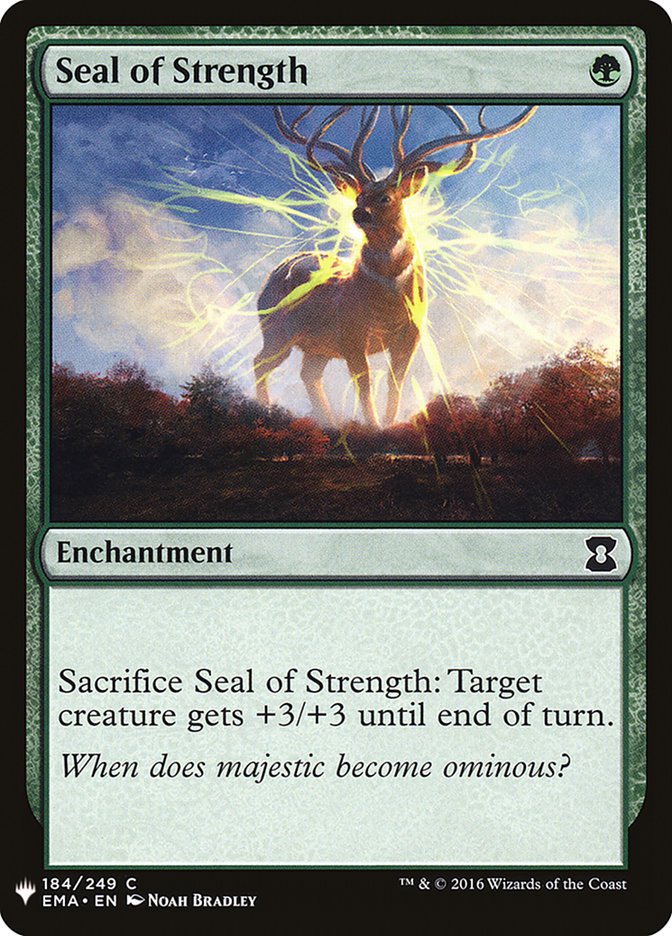 Seal of Strength [Mystery Booster] | Eastridge Sports Cards & Games