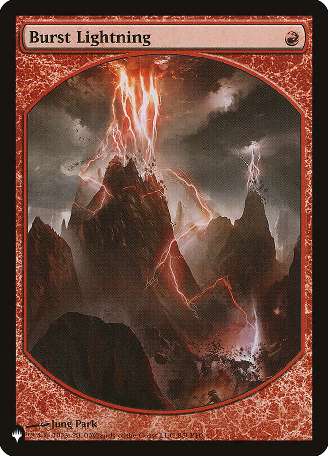 Burst Lightning [The List] | Eastridge Sports Cards & Games