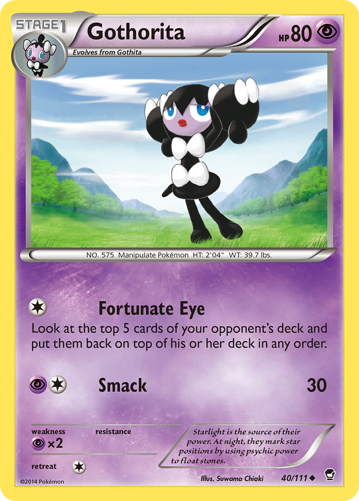 Gothorita (40/111) [XY: Furious Fists] | Eastridge Sports Cards & Games