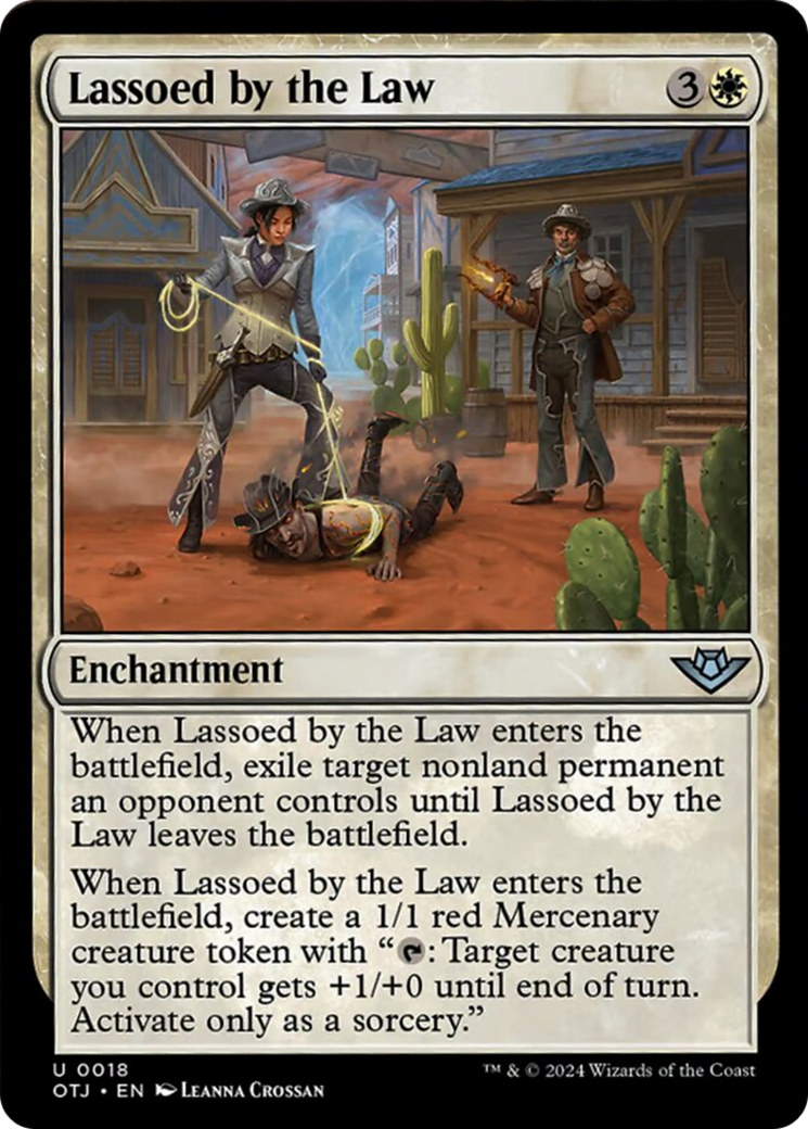 Lassoed by the Law [Outlaws of Thunder Junction] | Eastridge Sports Cards & Games