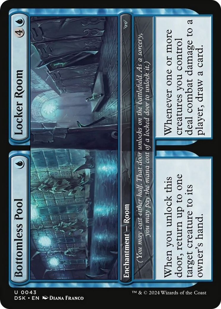 Bottomless Pool // Locker Room [Duskmourn: House of Horror] | Eastridge Sports Cards & Games