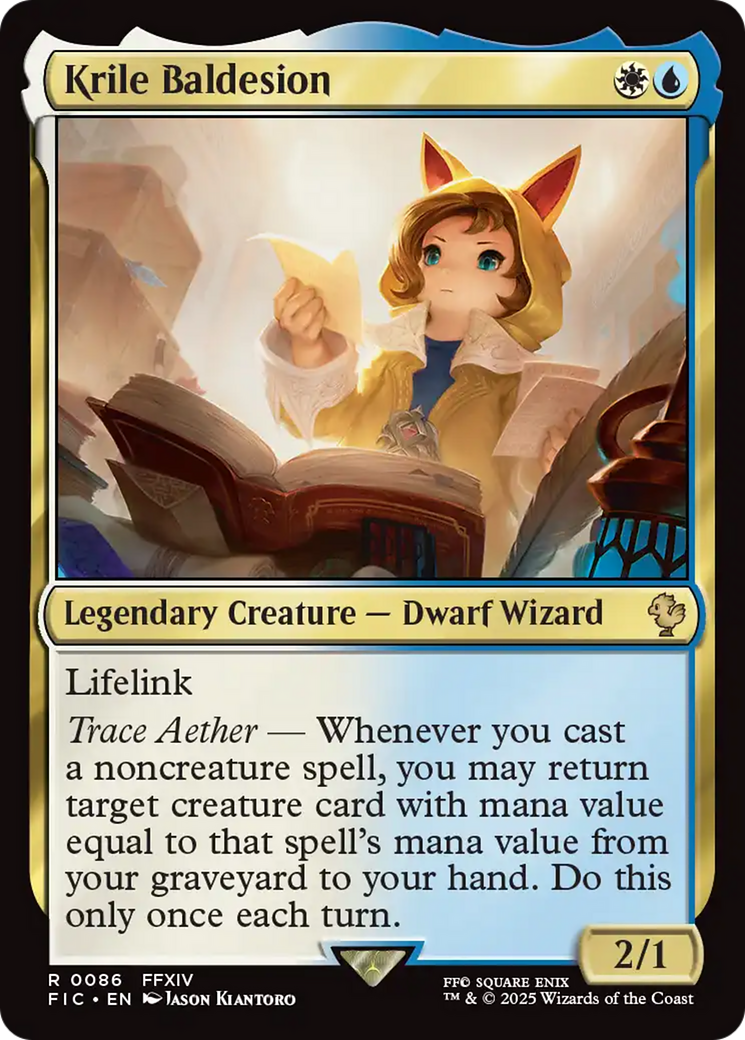 Krile Baldesion [FINAL FANTASY Commander] | Eastridge Sports Cards & Games