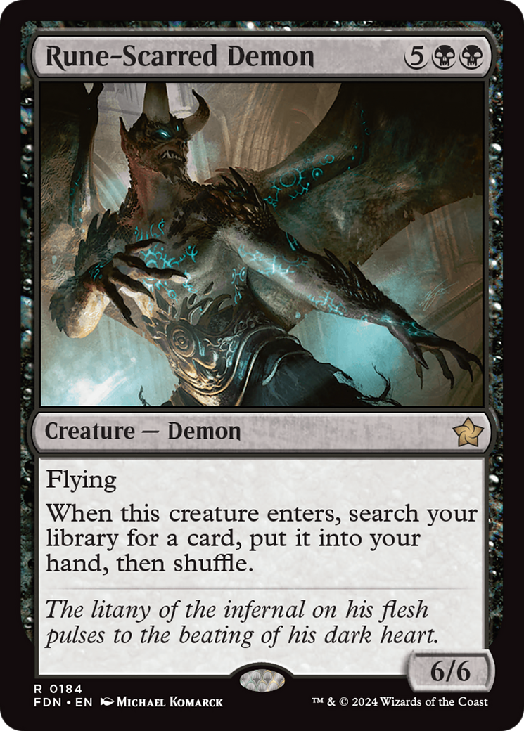 Rune-Scarred Demon [Foundations] | Eastridge Sports Cards & Games