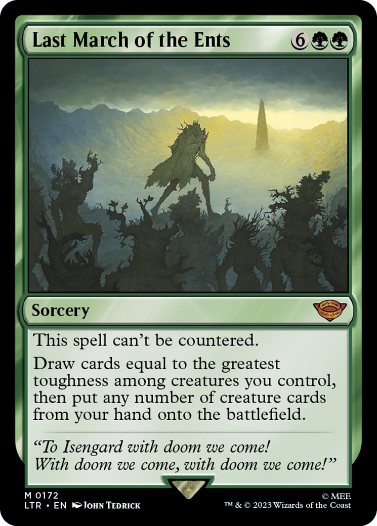Last March of the Ents [The Lord of the Rings: Tales of Middle-Earth] | Eastridge Sports Cards & Games