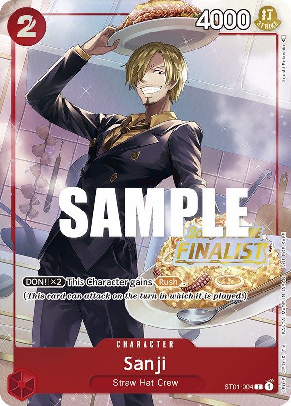 Sanji (Offline Regional 2023) [Finalist] [One Piece Promotion Cards] | Eastridge Sports Cards & Games