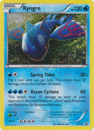 Kyogre (XY51) (Jumbo Card) [XY: Black Star Promos] | Eastridge Sports Cards & Games