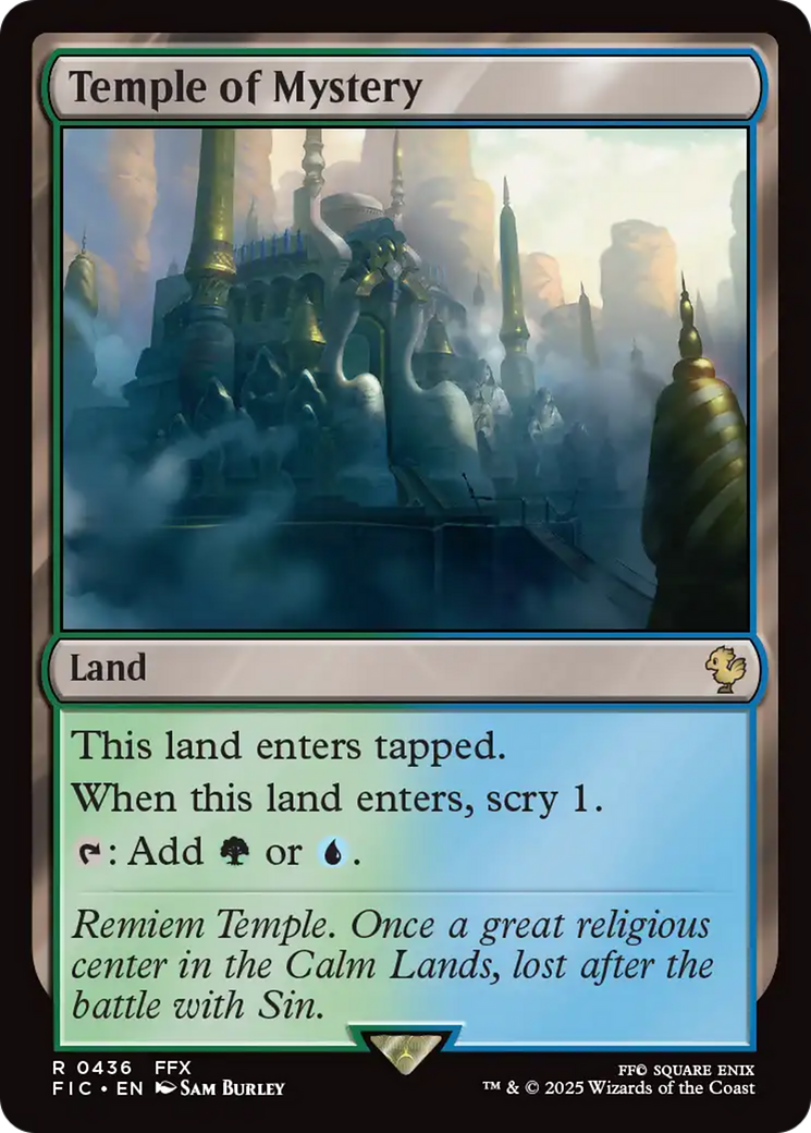 Temple of Mystery [FINAL FANTASY Commander] | Eastridge Sports Cards & Games