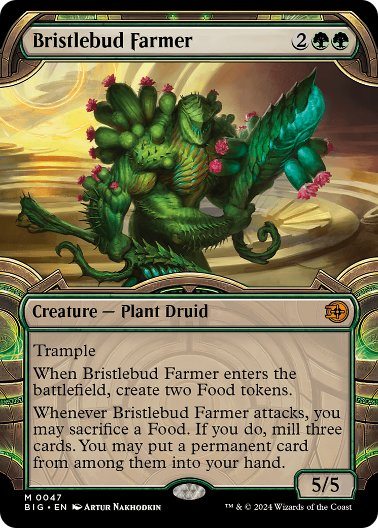 Bristlebud Farmer (Showcase) [Outlaws of Thunder Junction: The Big Score] | Eastridge Sports Cards & Games