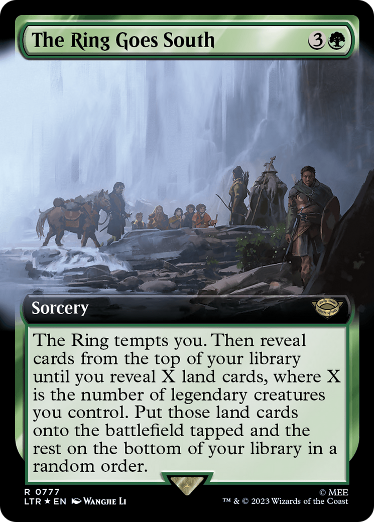 The Ring Goes South (Extended Art) (Surge Foil) [The Lord of the Rings: Tales of Middle-Earth] | Eastridge Sports Cards & Games
