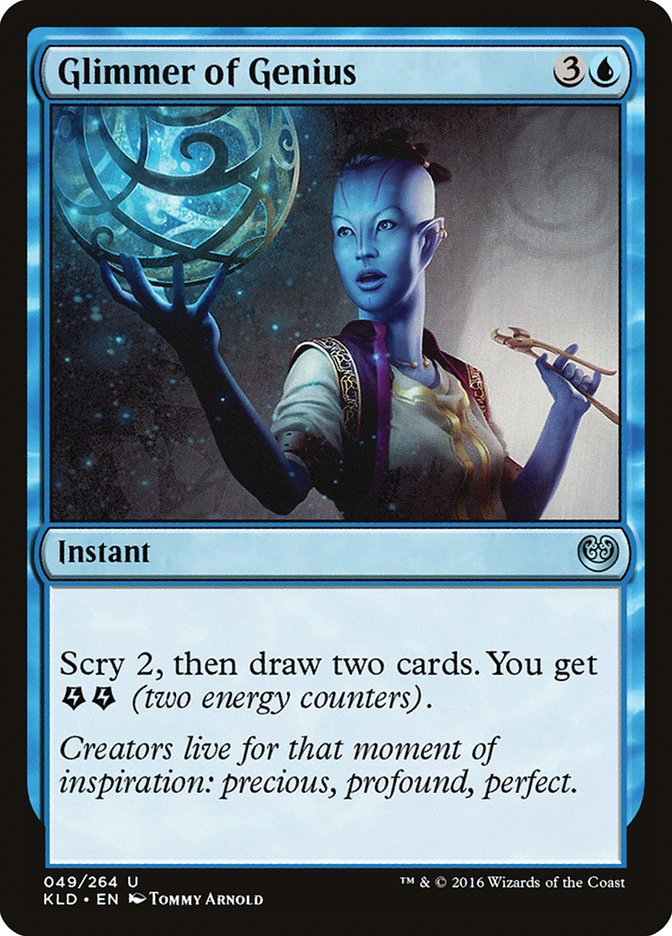 Glimmer of Genius [Kaladesh] | Eastridge Sports Cards & Games