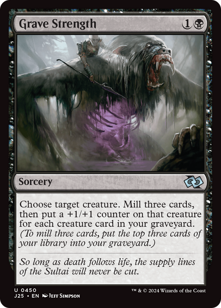 Grave Strength [Foundations Jumpstart] | Eastridge Sports Cards & Games