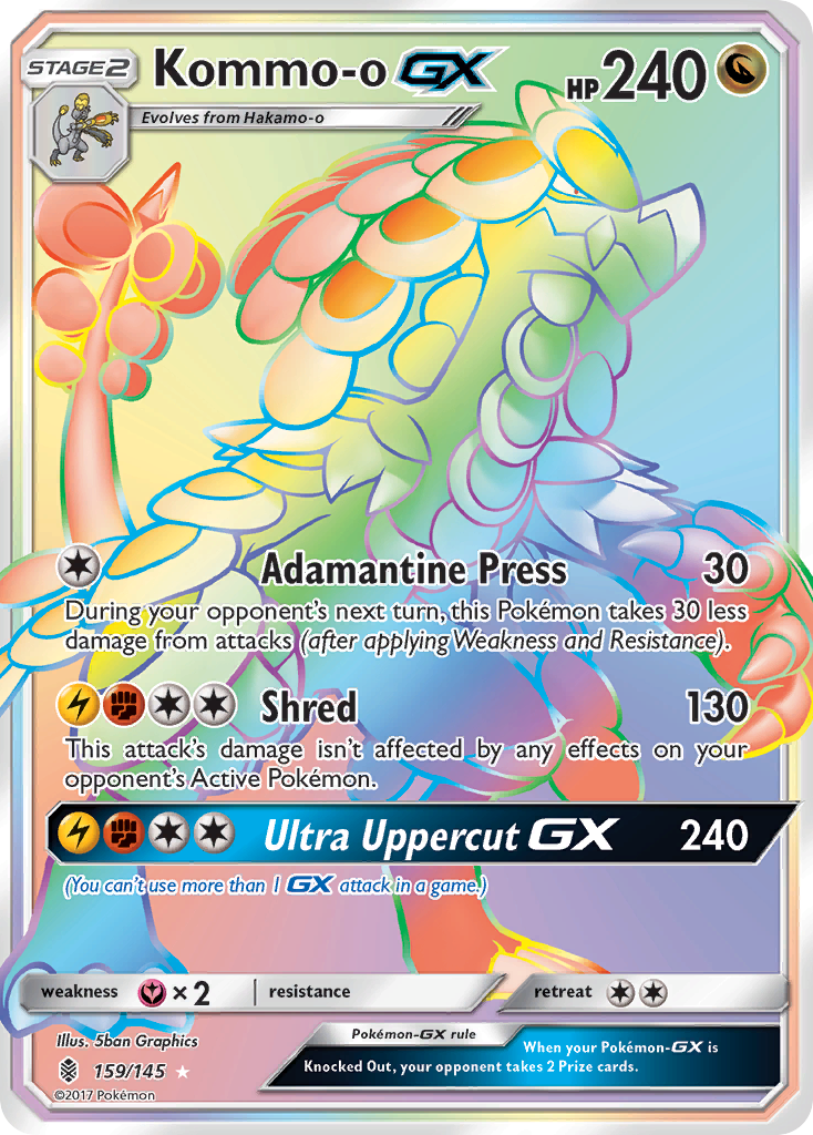 Kommo-o GX (159/145) [Sun & Moon: Guardians Rising] | Eastridge Sports Cards & Games