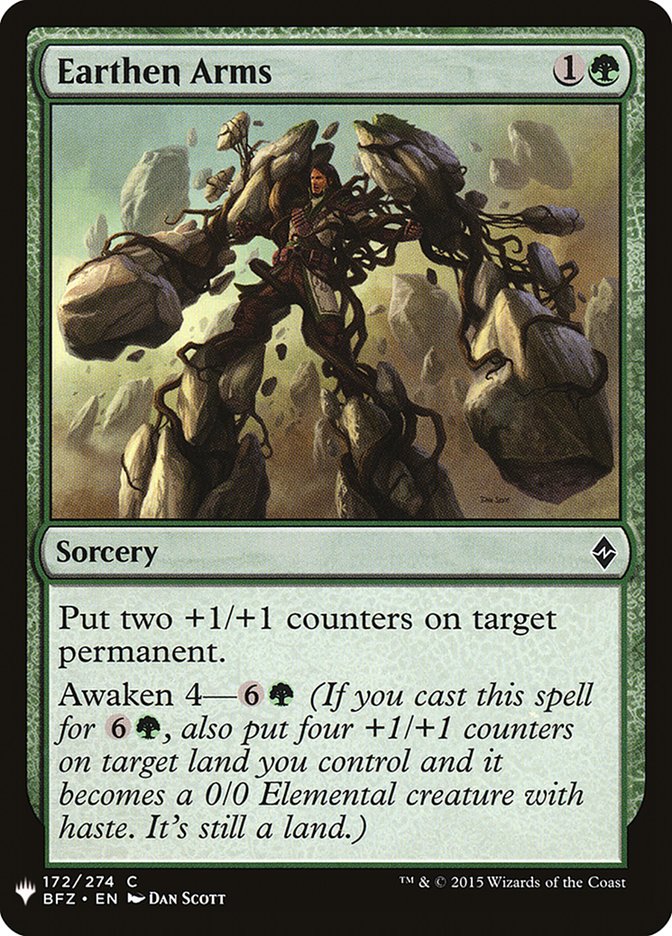 Earthen Arms [Mystery Booster] | Eastridge Sports Cards & Games