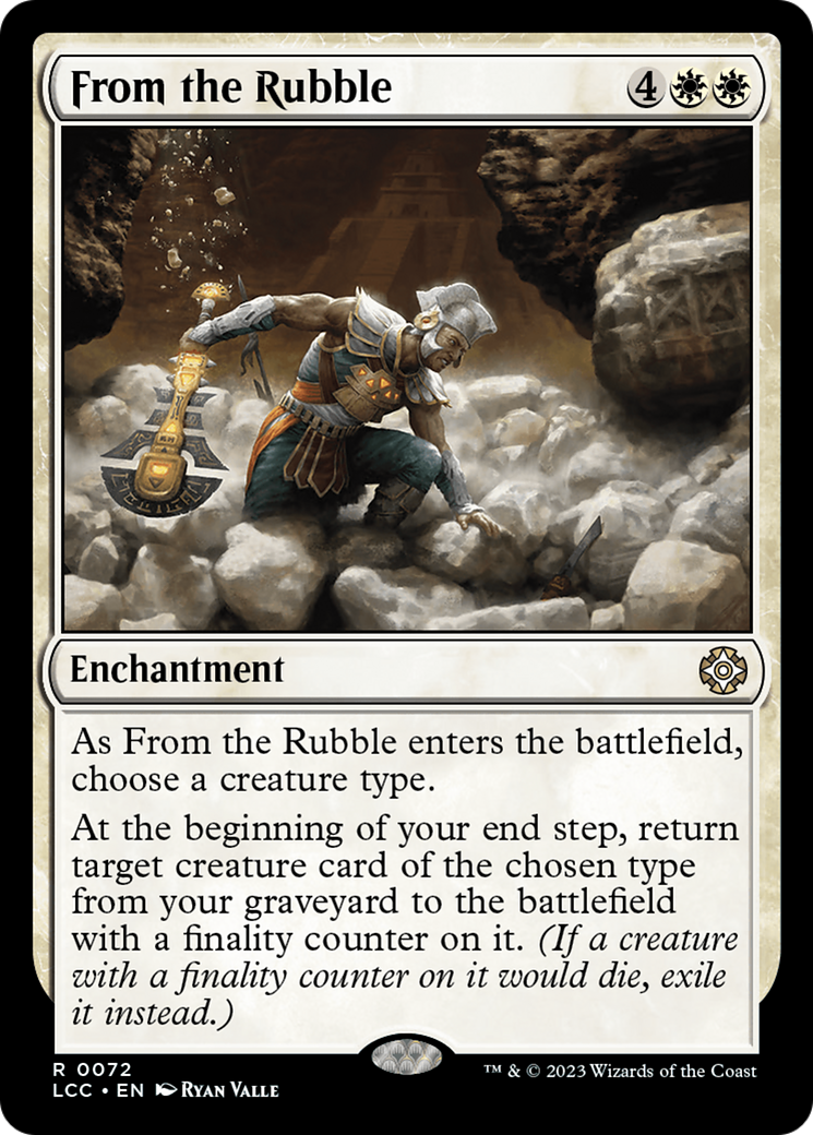 From the Rubble [The Lost Caverns of Ixalan Commander] | Eastridge Sports Cards & Games