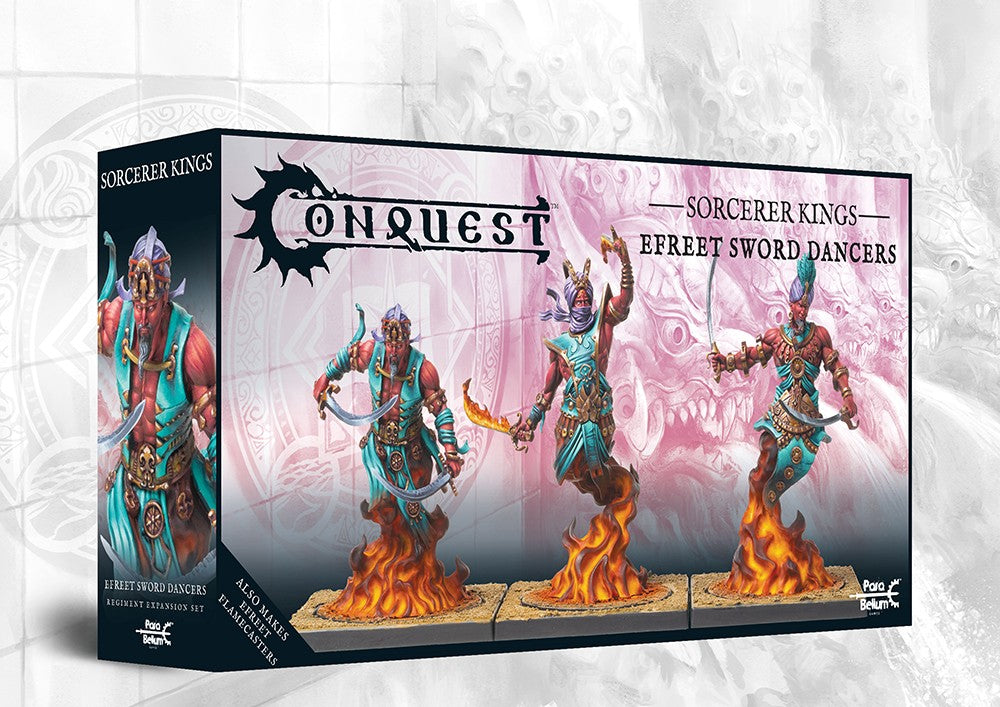 Conquest: Sorcerer Kings Efreet Sword Dancers (Dual Kit) | Eastridge Sports Cards & Games