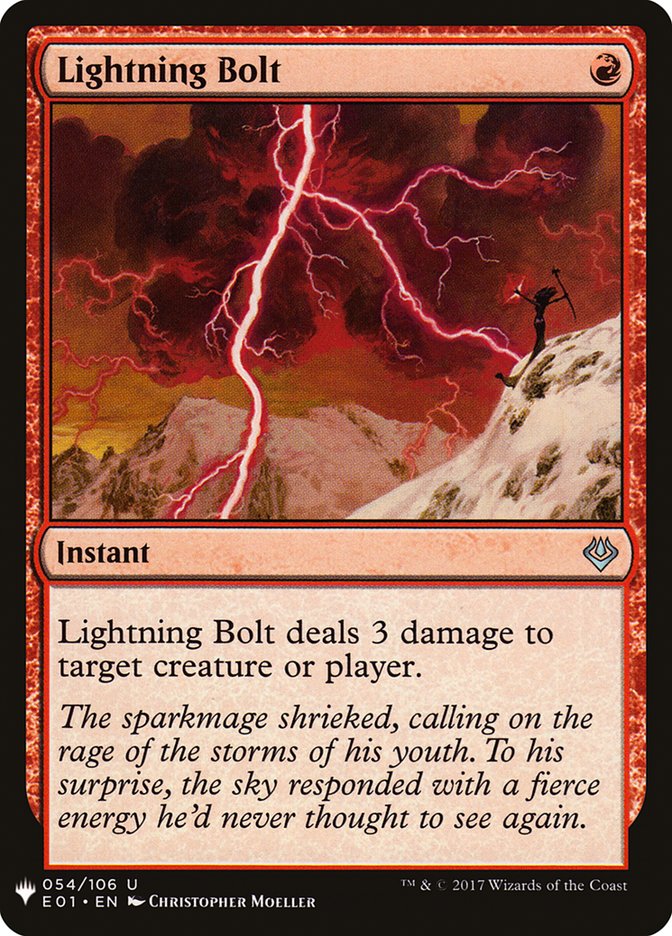 Lightning Bolt [Mystery Booster] | Eastridge Sports Cards & Games