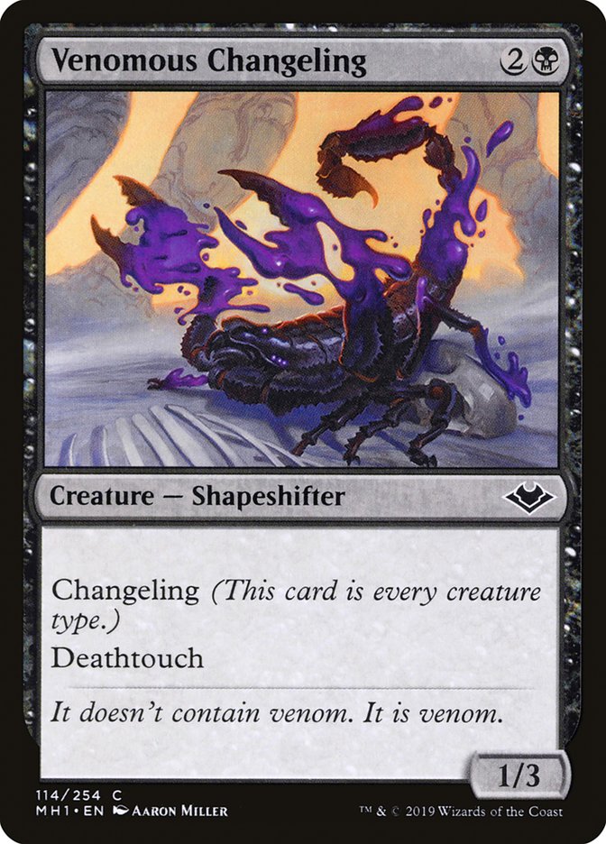 Venomous Changeling [Modern Horizons] | Eastridge Sports Cards & Games