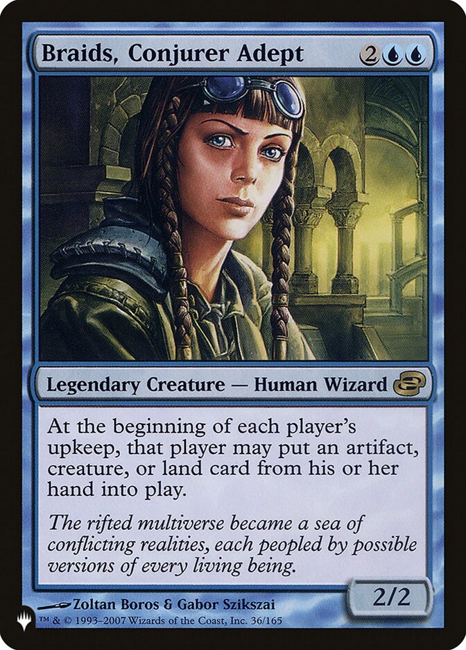 Braids, Conjurer Adept [The List] | Eastridge Sports Cards & Games