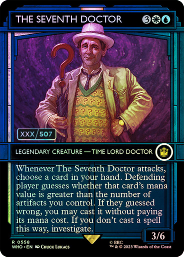 The Seventh Doctor (Serial Numbered) [Doctor Who] | Eastridge Sports Cards & Games