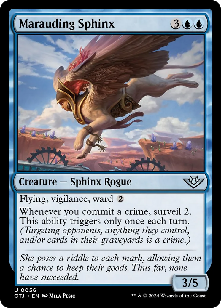 Marauding Sphinx [Outlaws of Thunder Junction] | Eastridge Sports Cards & Games