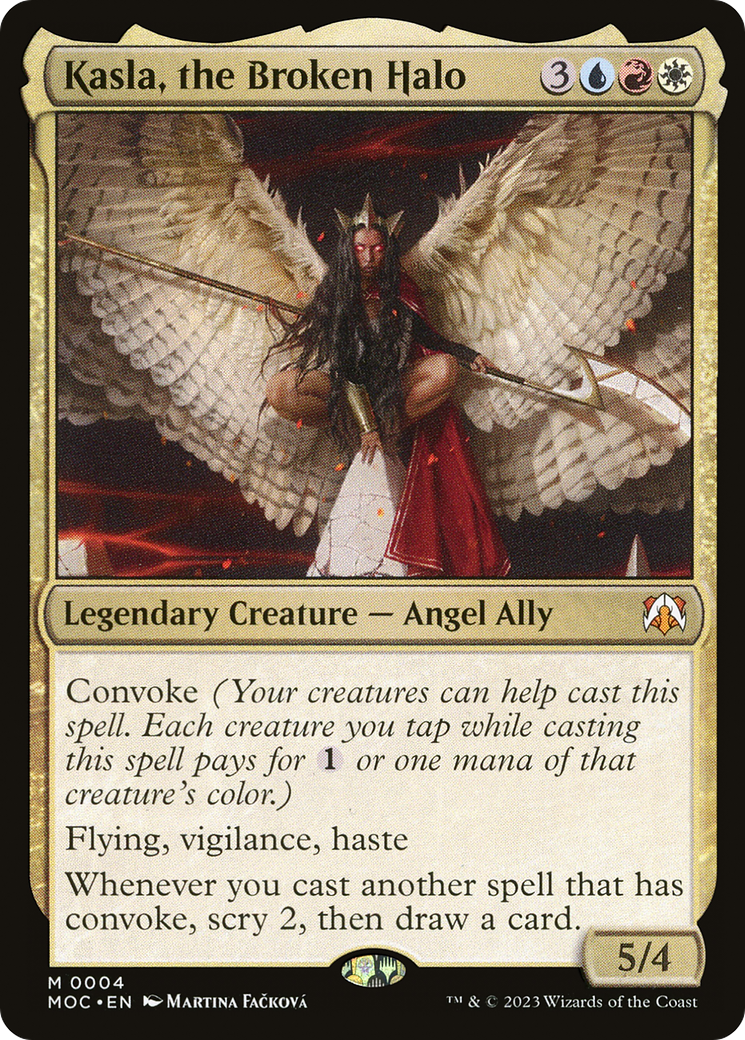 Kasla, the Broken Halo [March of the Machine Commander] | Eastridge Sports Cards & Games