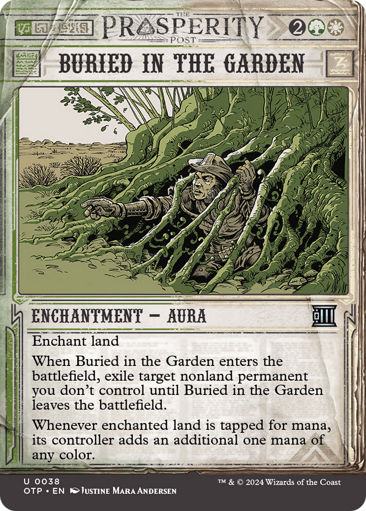 Buried in the Garden [Outlaws of Thunder Junction: Breaking News] | Eastridge Sports Cards & Games