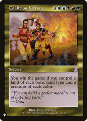 Coalition Victory [The List] | Eastridge Sports Cards & Games