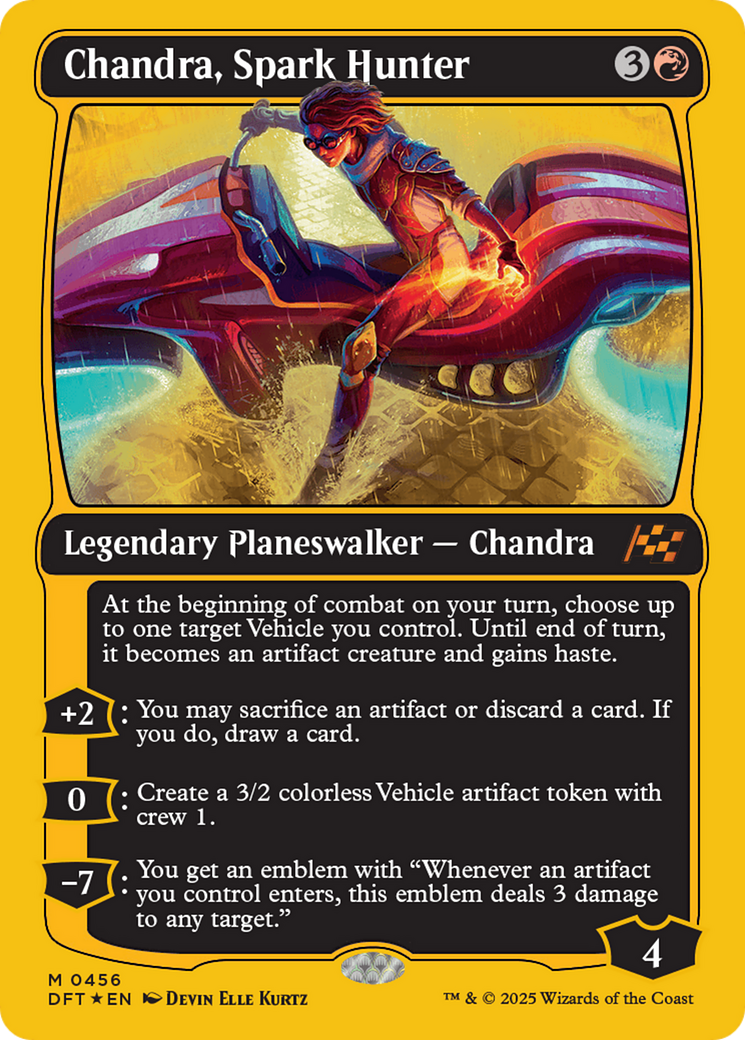 Chandra, Spark Hunter (First-Place Foil) [Aetherdrift] | Eastridge Sports Cards & Games