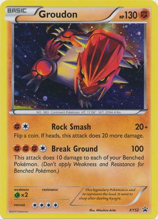 Groudon (XY52) (Jumbo Card) [XY: Black Star Promos] | Eastridge Sports Cards & Games