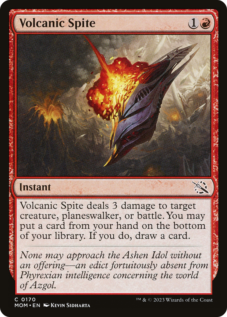 Volcanic Spite [March of the Machine] | Eastridge Sports Cards & Games