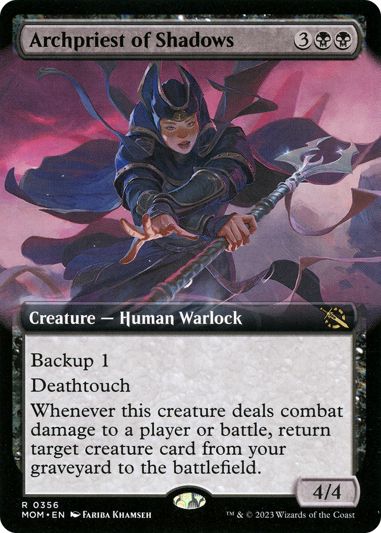 Archpriest of Shadows (Extended Art) [March of the Machine] | Eastridge Sports Cards & Games