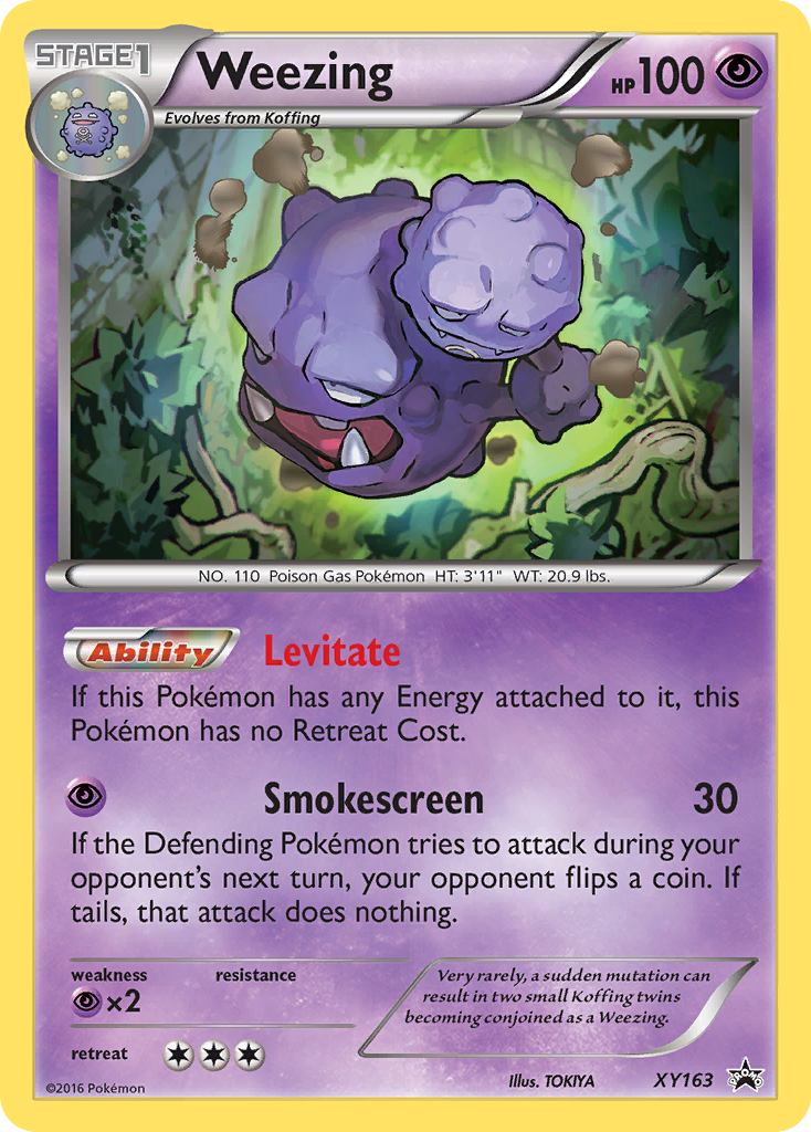 Weezing (XY163) [XY: Black Star Promos] | Eastridge Sports Cards & Games