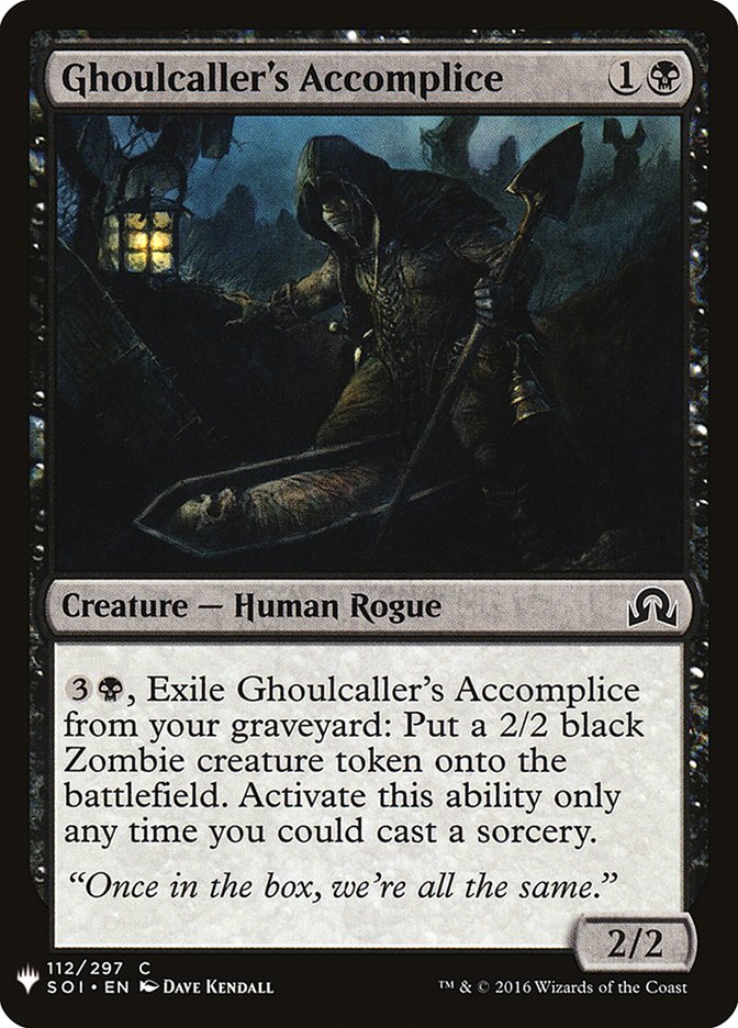 Ghoulcaller's Accomplice [Mystery Booster] | Eastridge Sports Cards & Games