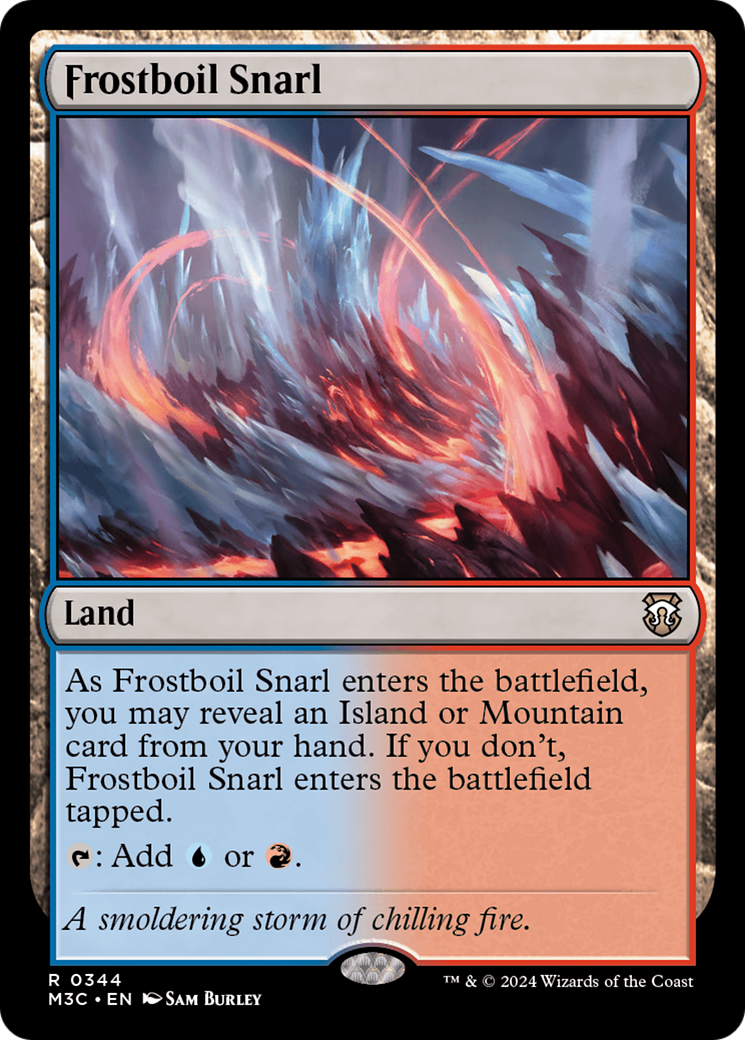 Frostboil Snarl (Ripple Foil) [Modern Horizons 3 Commander] | Eastridge Sports Cards & Games