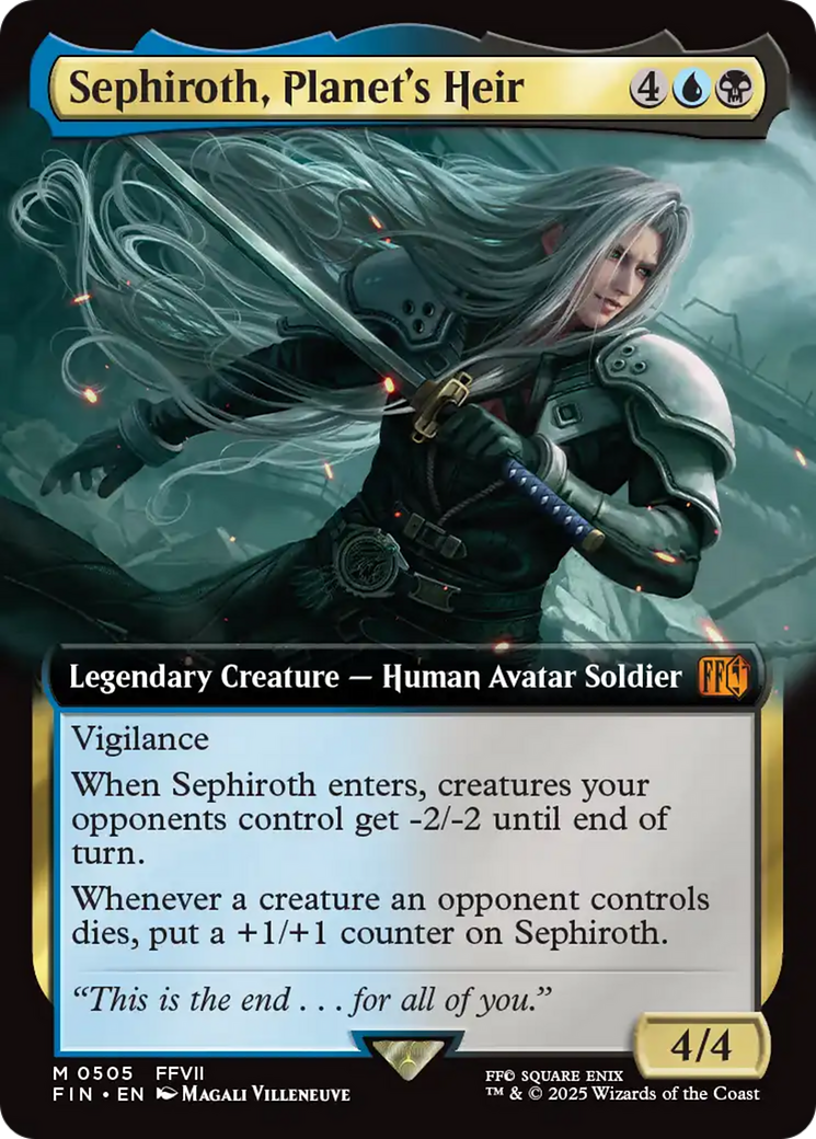 Sephiroth, Planet's Heir (Extended Art) [FINAL FANTASY] | Eastridge Sports Cards & Games