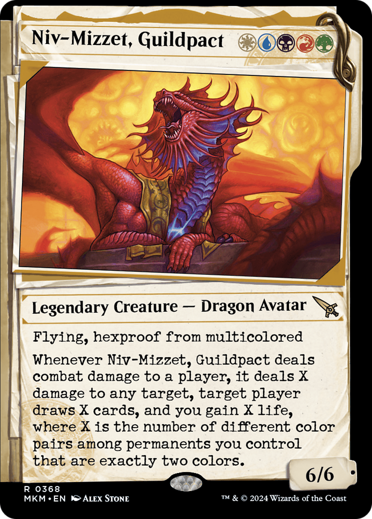 Niv-Mizzet, Guildpact (Showcase) (368) [Murders at Karlov Manor] | Eastridge Sports Cards & Games