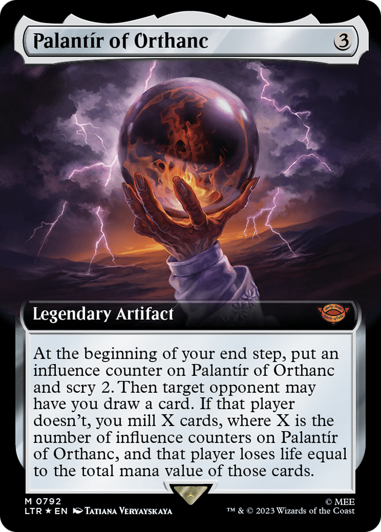 Palantir of Orthanc (Extended Art) (Surge Foil) [The Lord of the Rings: Tales of Middle-Earth] | Eastridge Sports Cards & Games
