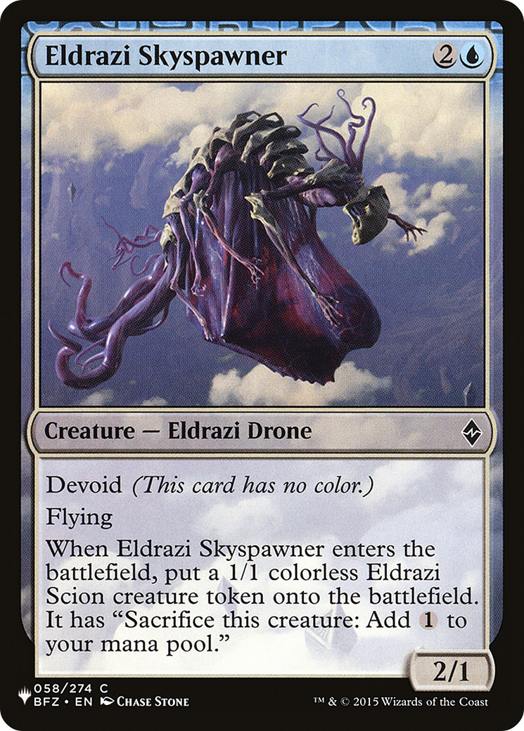 Eldrazi Skyspawner [The List] | Eastridge Sports Cards & Games