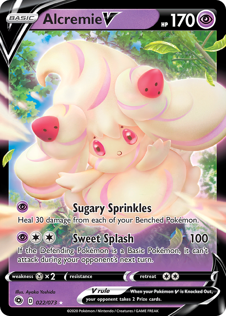 Alcremie V (022/073) [Sword & Shield: Champion's Path] | Eastridge Sports Cards & Games