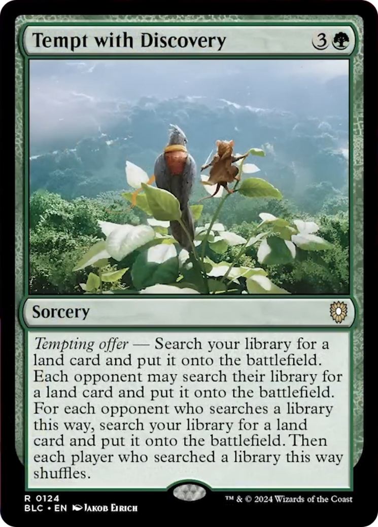 Tempt with Discovery [Bloomburrow Commander] | Eastridge Sports Cards & Games